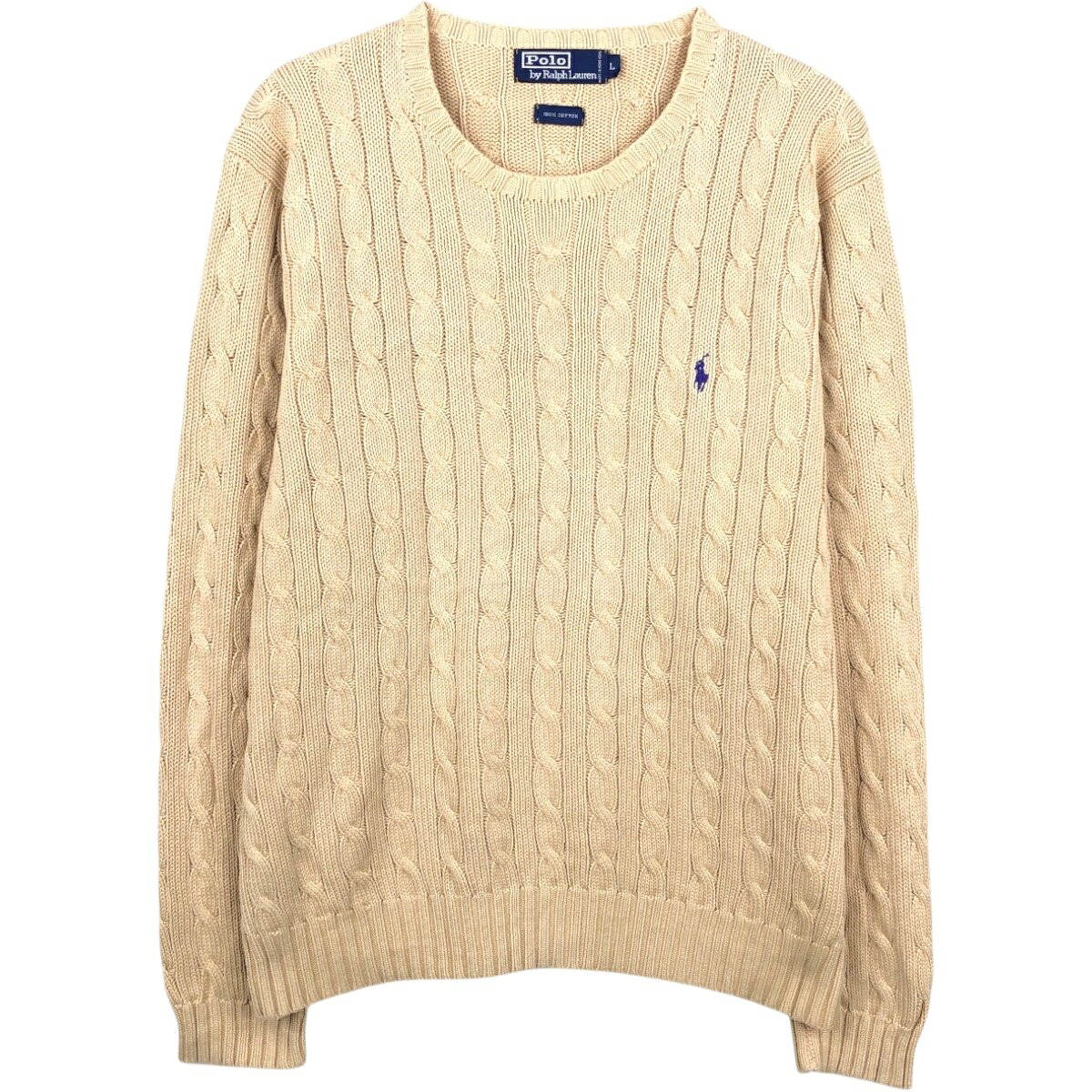 Ralph Lauren/ラルフローレン POLO by Ralph Lauren コットンニットセーター