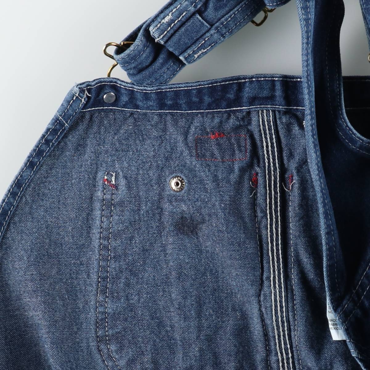 古着 ディッキーズ Dickies デニムオーバーオール メンズw39相当 /eaa654610 【中古】 【260705】
