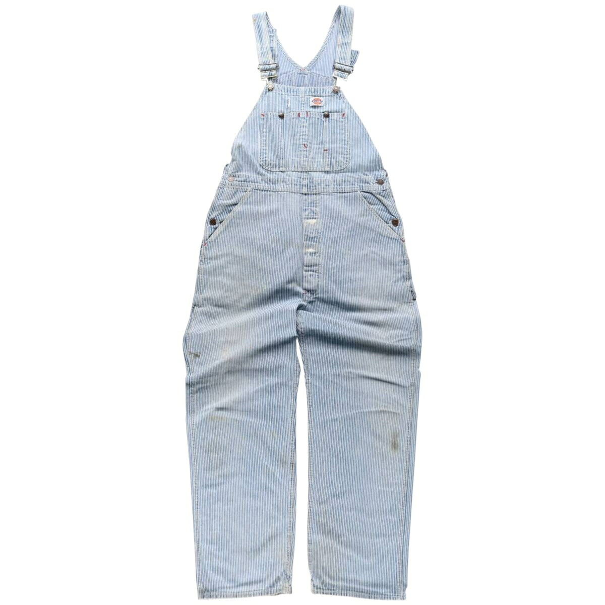Dickies/ディッキーズ ヒッコリーストライプ オーバーオール