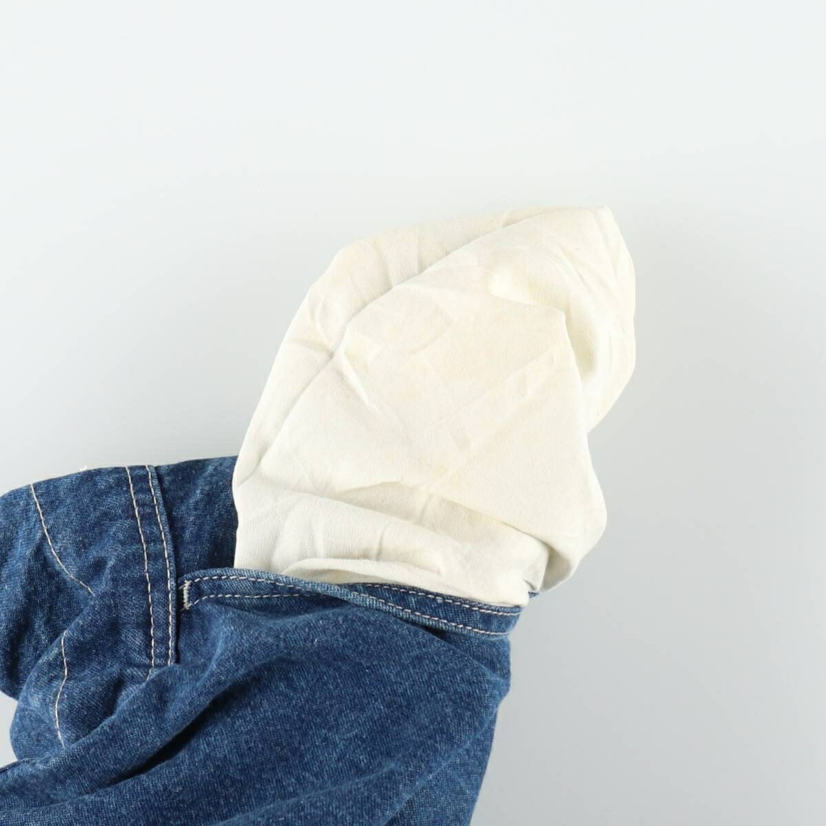 古着 カーハート Carhartt ロゴパッチ デニムオーバーオール メンズw42相当 /eaa654623 【中古】 【260731】