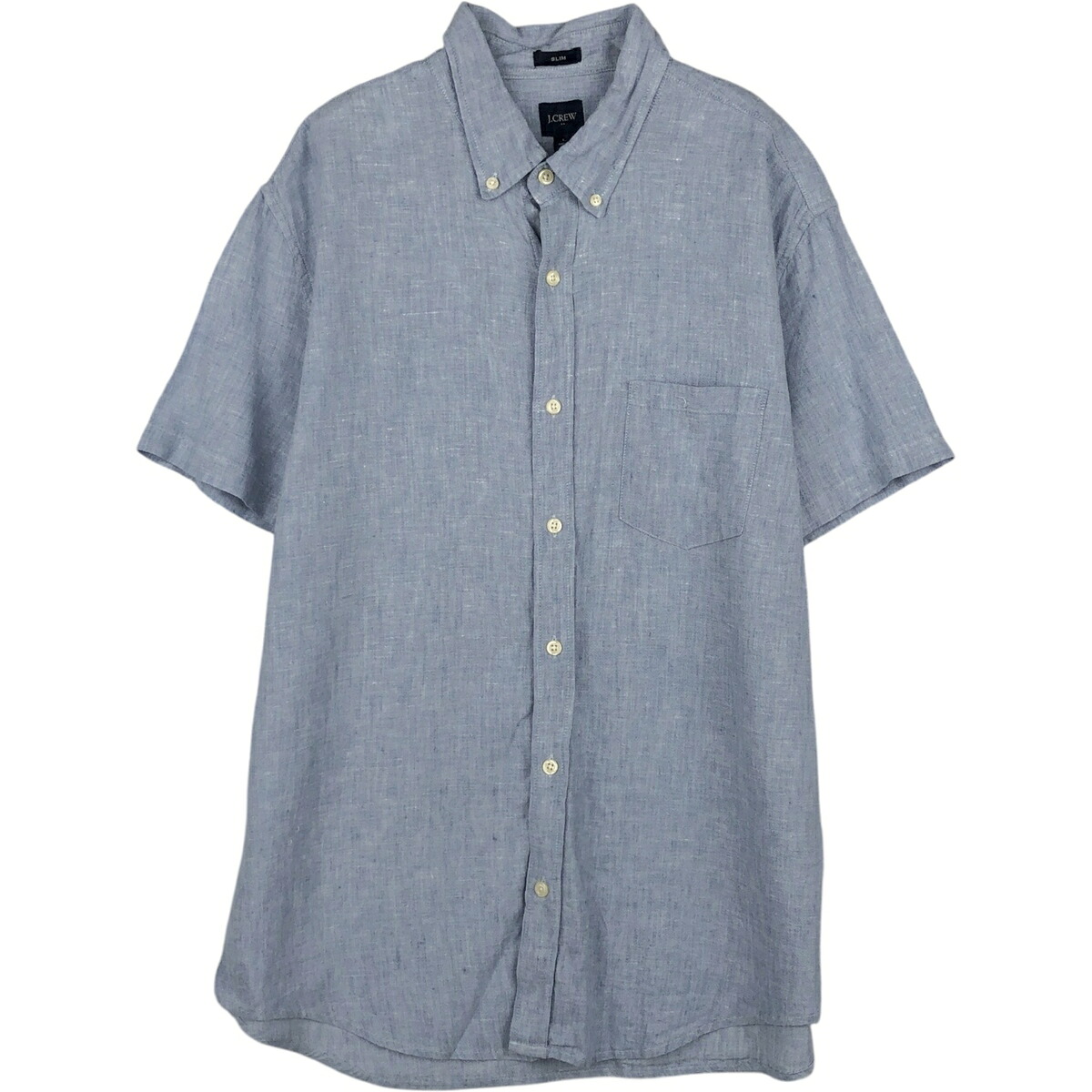 J.Crew/ジェイクルー SLIM 半袖 ボタンダウンシャツ
