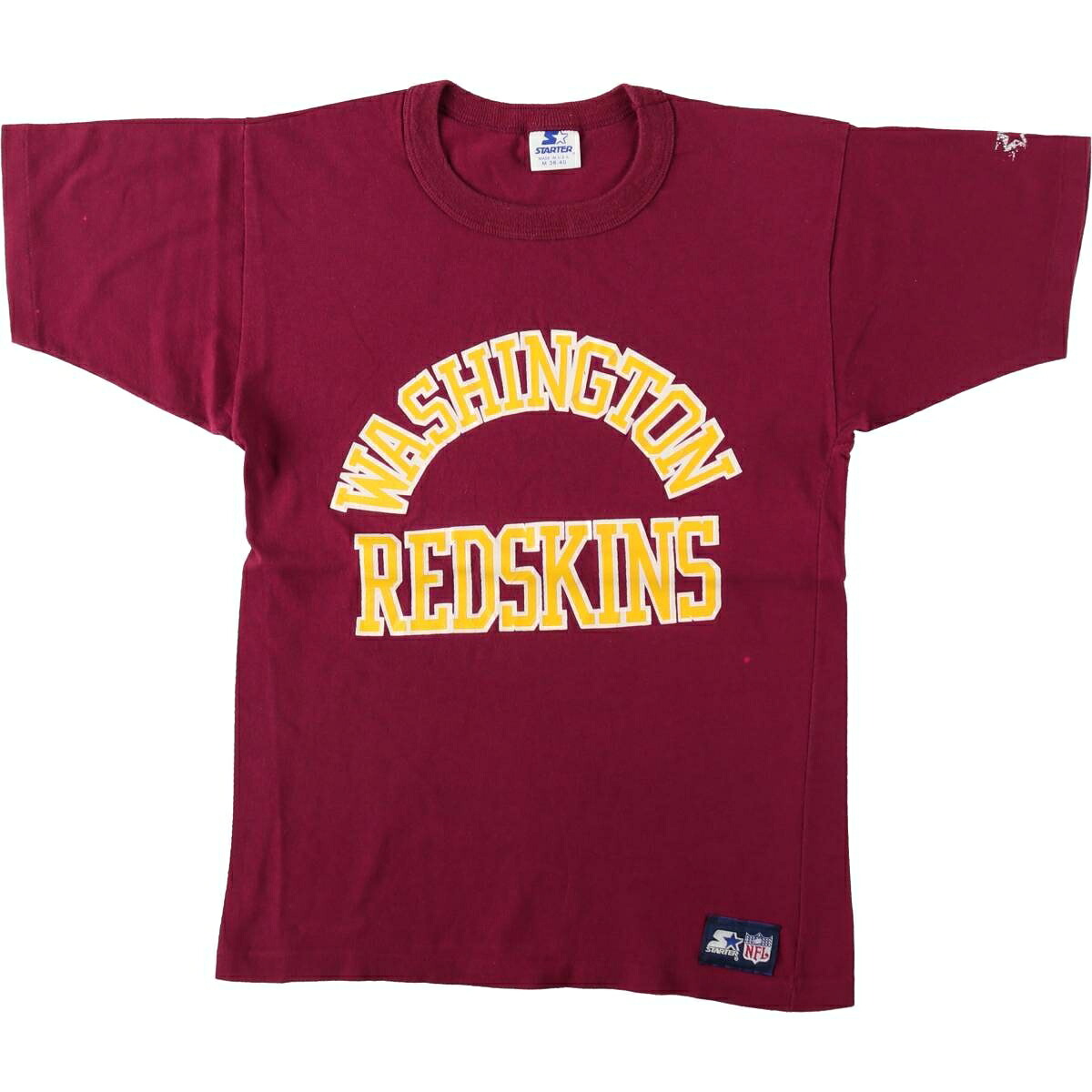 Starter/スターター NFL WASHINGTON REDSKINS ワシントンレッドスキンズ スポーツプリントTシャツ