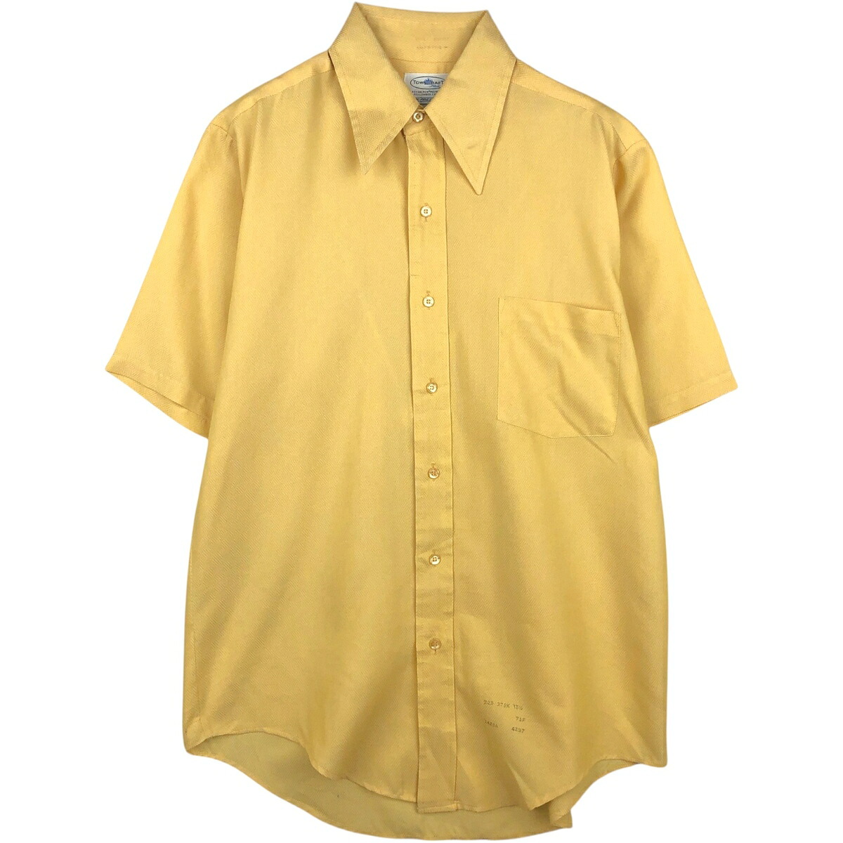 Penney's/ペニーズ TOWNCRAFT タウンクラフト 半袖 ポリコットンシャツ