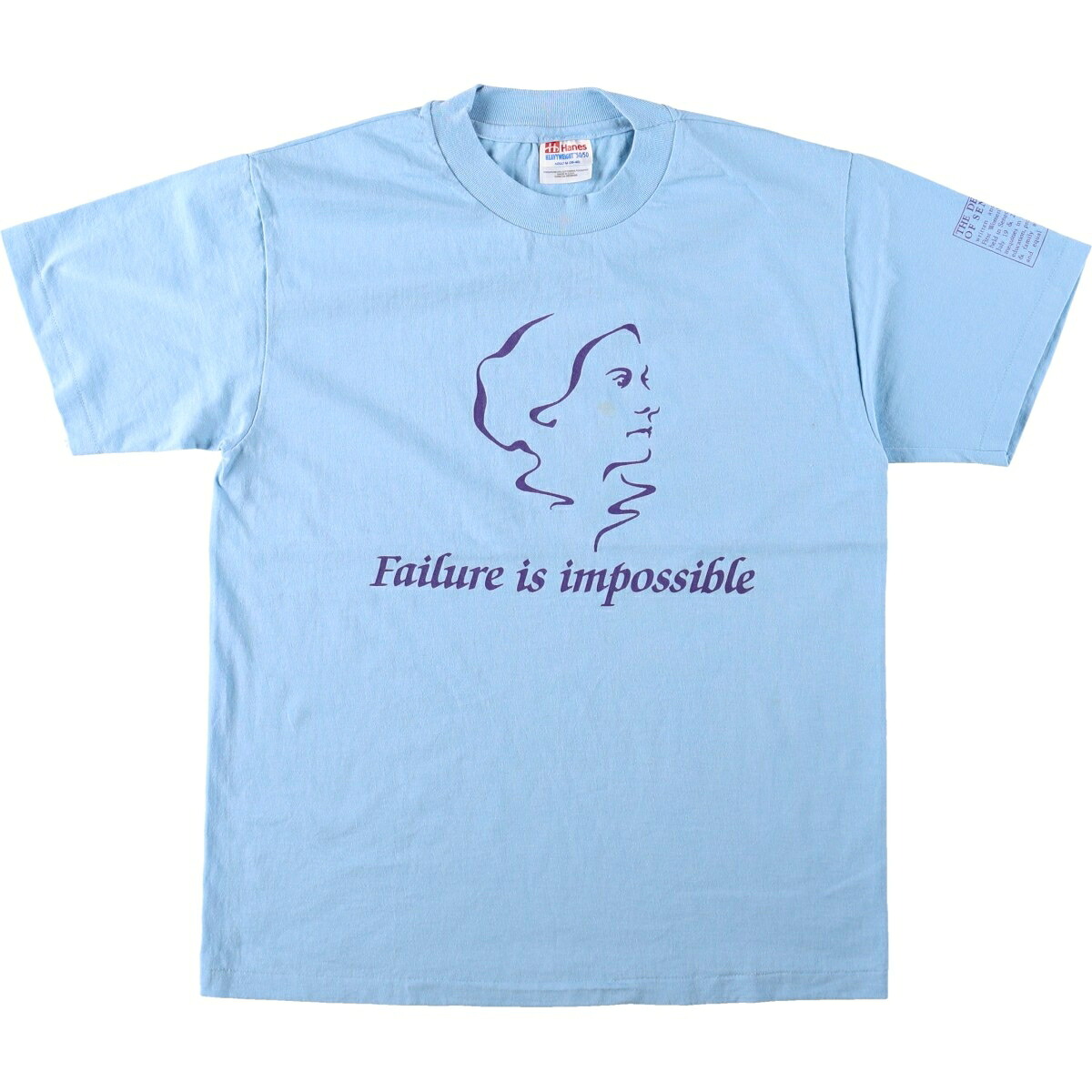 Hanes/ヘインズ SUSAN B Anthony スーザンBアンソニー 偉人Tシャツ
