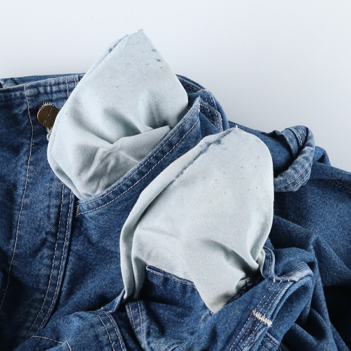 古着 カーハート Carhartt デニムオーバーオール メンズw37相当 /eaa656751 【中古】 【260723】