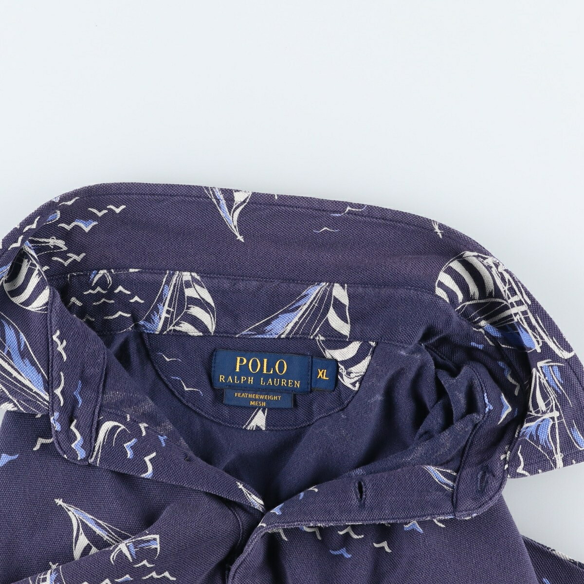 古着 ラルフローレン Ralph Lauren POLO RALPH LAUREN 総柄 半袖 ポロシャツ メンズXL相当 /eaa657415 【中古】 【260717】