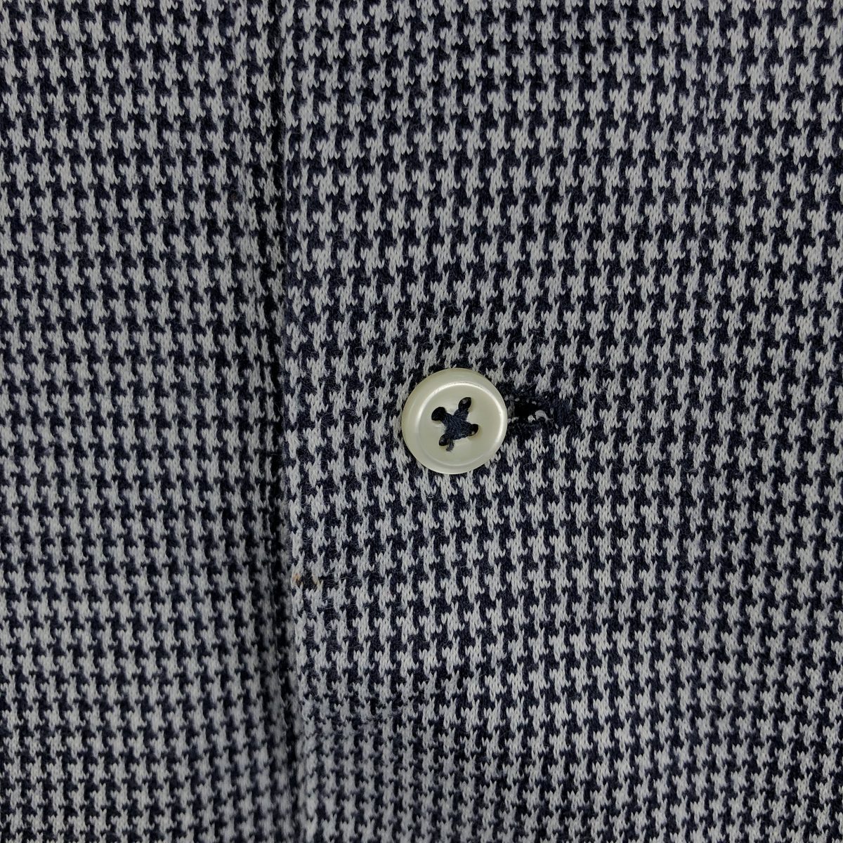 古着 ラルフローレン Ralph Lauren POLO by Ralph Lauren 千鳥格子柄 半袖 ポロシャツ メンズL相当 /eaa657493 【中古】 【260822】