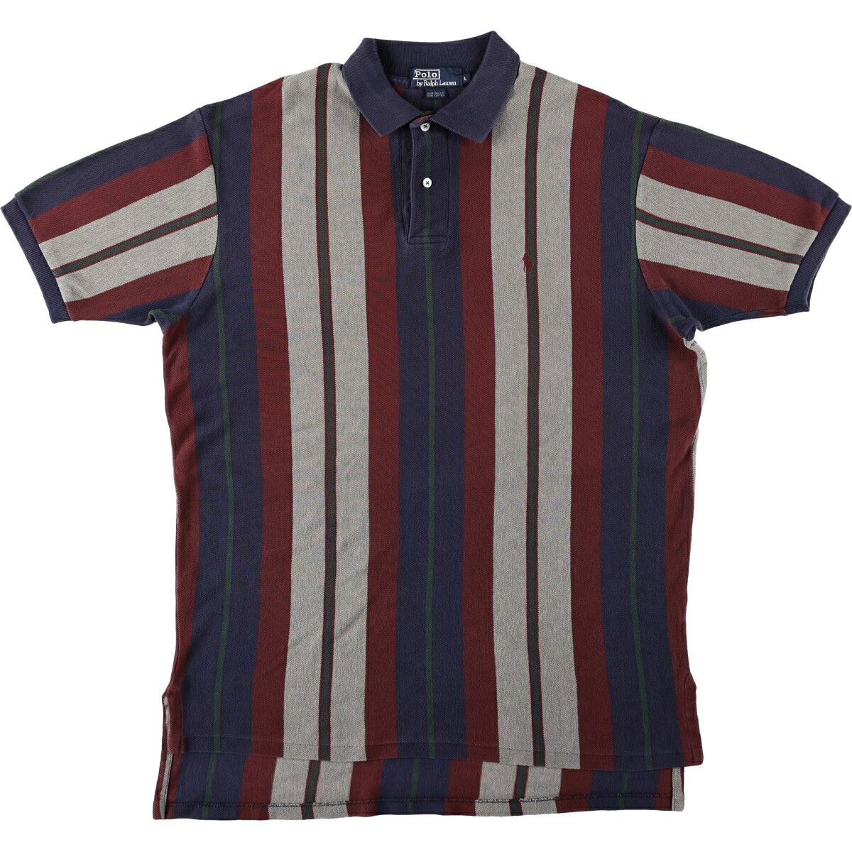 Ralph Lauren/ラルフローレン POLO by Ralph Lauren 半袖 ストライプ ポロシャツ