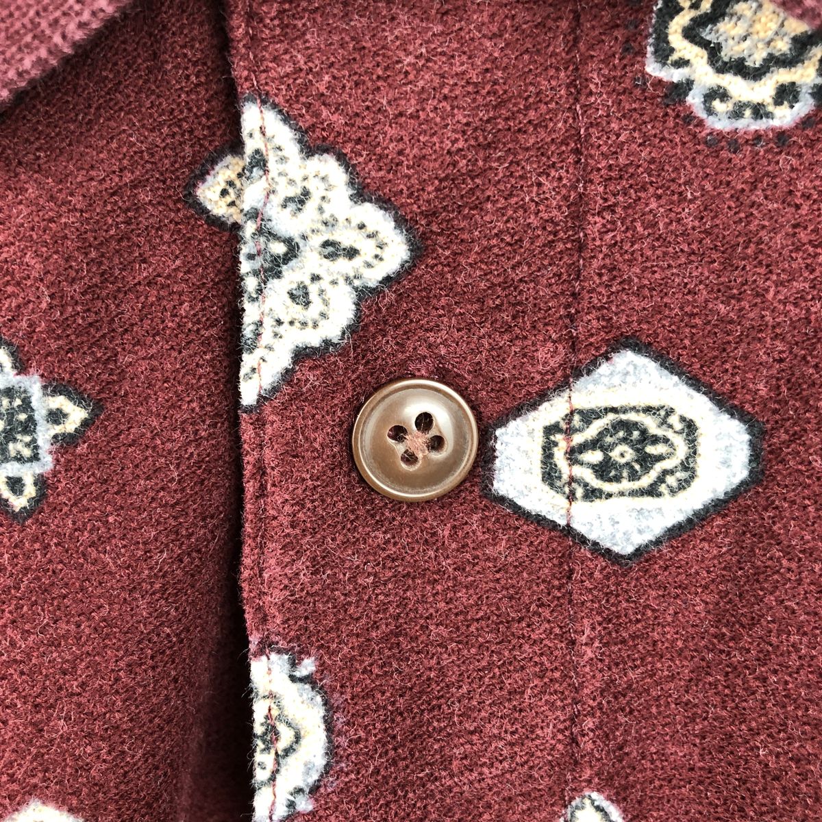 古着 ラルフローレン Ralph Lauren CHAPS チャップス 総柄 半袖 ポロシャツ メンズL相当 /eaa657584 【中古】 【260822】