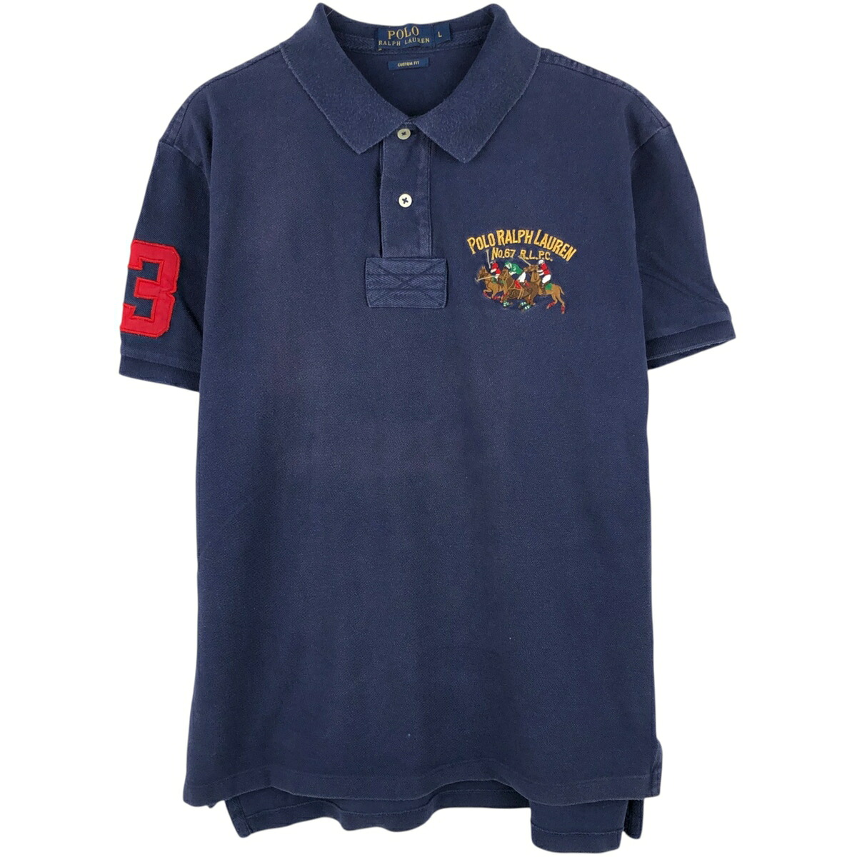 Ralph Lauren/ラルフローレン POLO RALPH LAUREN CUSTOM FIT 半袖 ポロシャツ