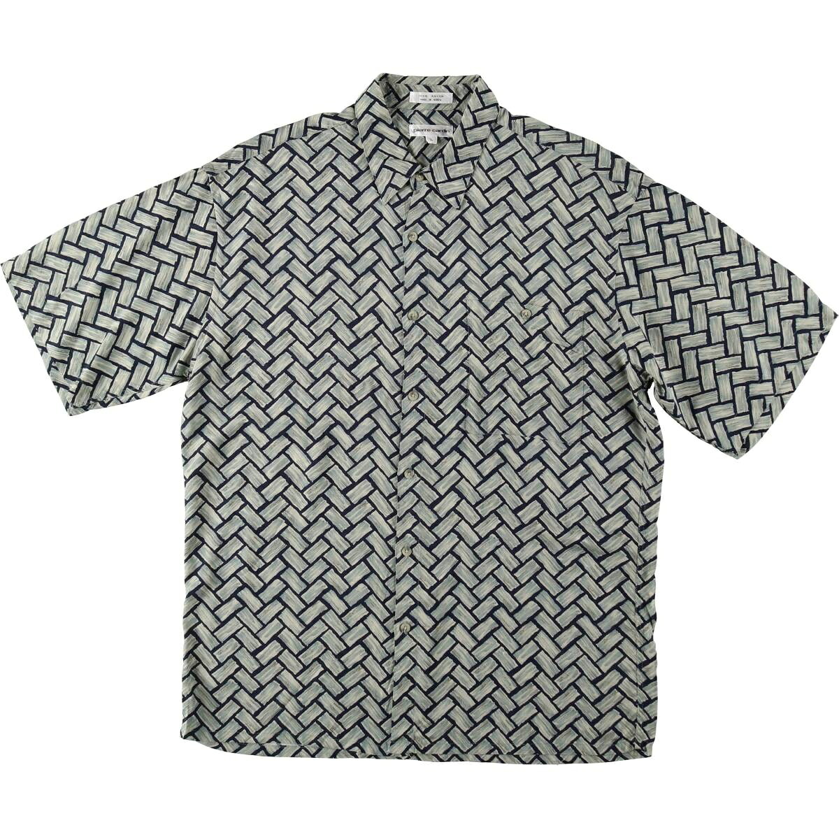 Pierre Cardin/ピエールカルダン 半袖 レーヨンシャツ