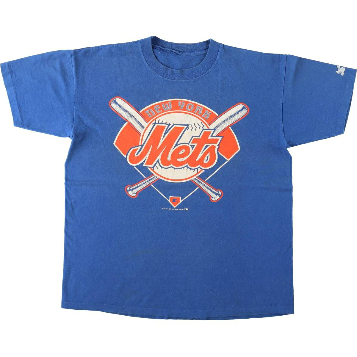 Starter/スターター MLB NEW YORK METS ニューヨークメッツ スポーツプリントTシャツ