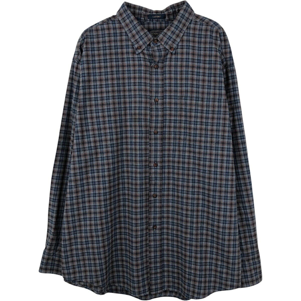 PENDLETON/ペンドルトン LANDRY 長袖 ボタンダウン ライトネルチェックシャツ