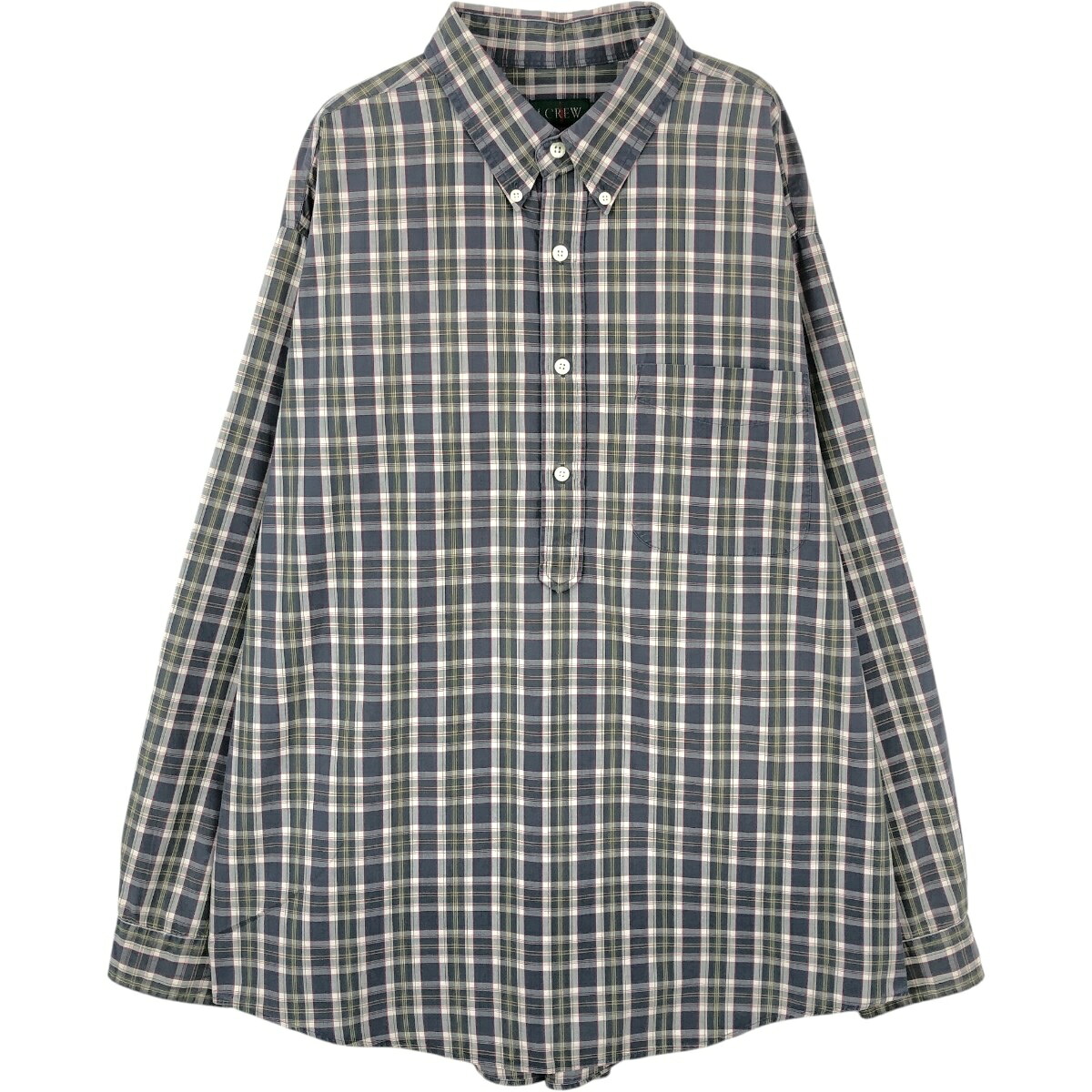 J.Crew/ジェイクルー 長袖 ボタンダウンチェックシャツ