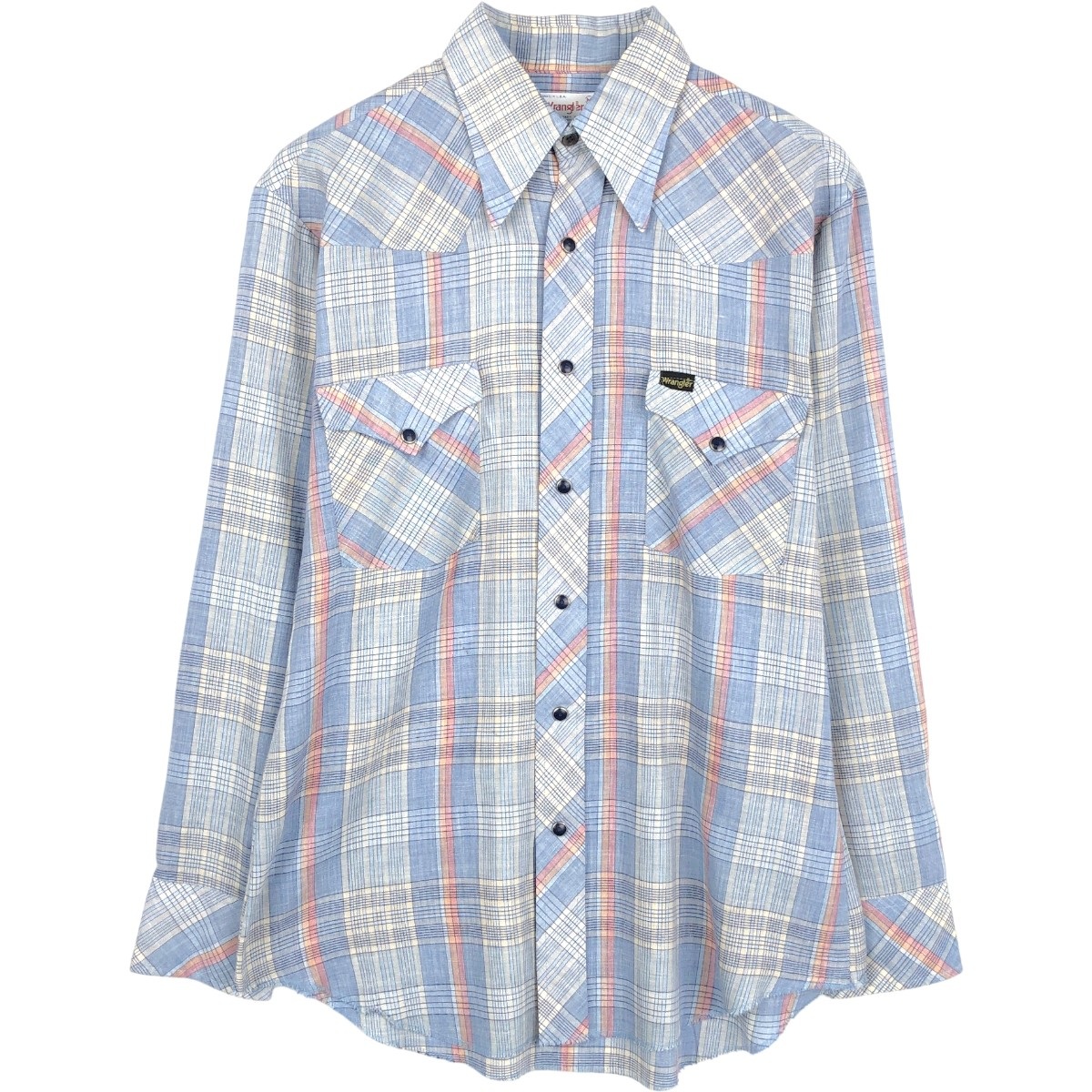 Wrangler/ラングラー 長袖 ウエスタンシャツ