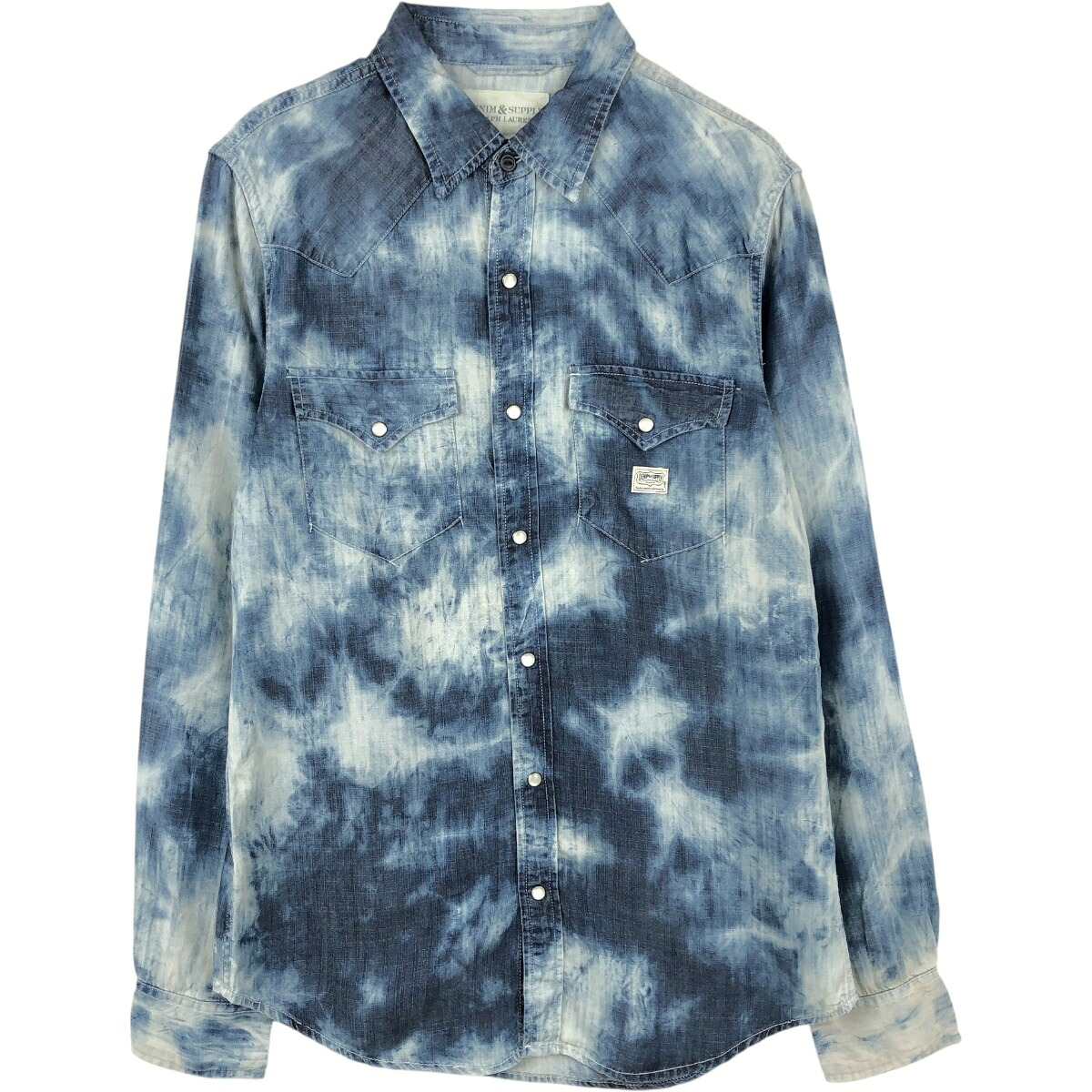 Ralph Lauren/ラルフローレン DENIM&SUPPLY デニム&サプライ 長袖 ウエスタンシャツ