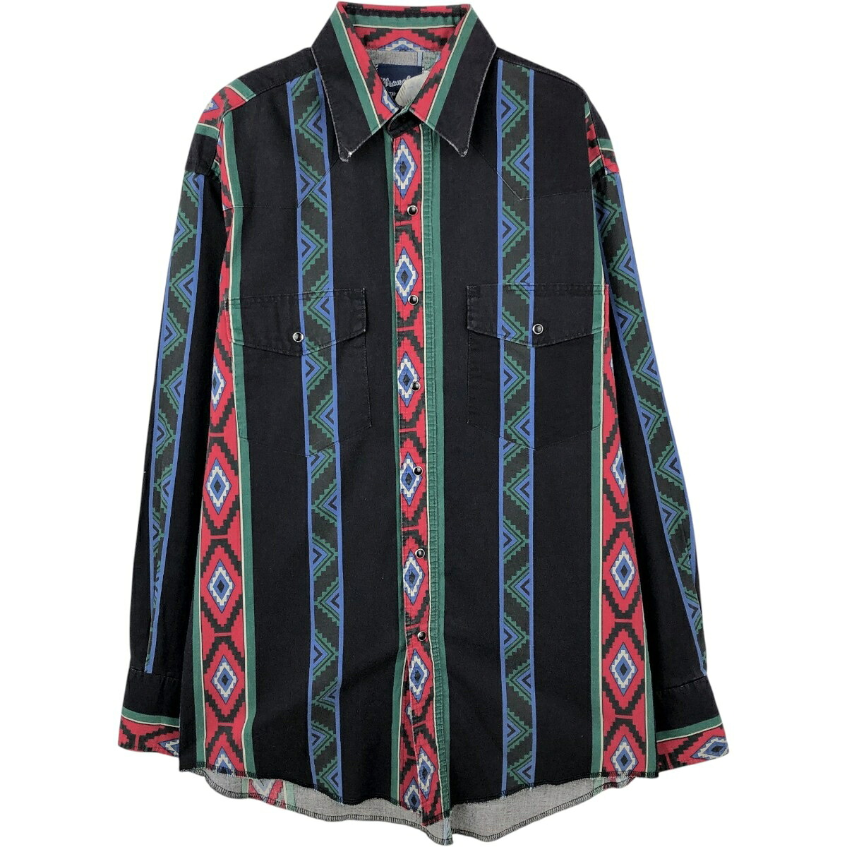 Wrangler/ラングラー 長袖 ウエスタンシャツ