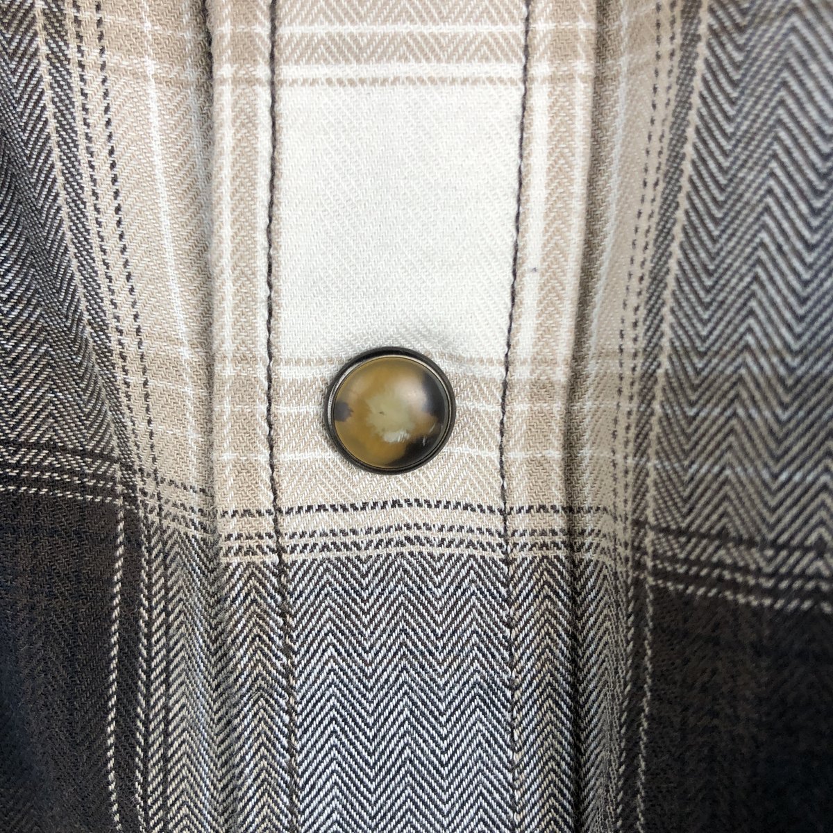 古着 バナナリパブリック BANANA REPUBLIC TAILORED SLIM FIT チェック柄 長袖 ウエスタンシャツ メンズL相当 /eaa659957 【中古】 【260728】