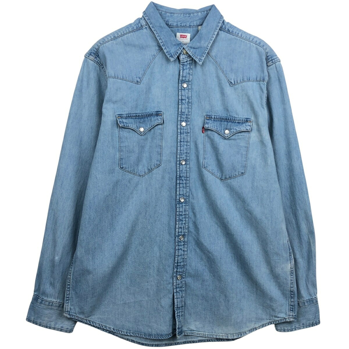 Levi's/リーバイス STANDARD 長袖 デニムウエスタンシャツ