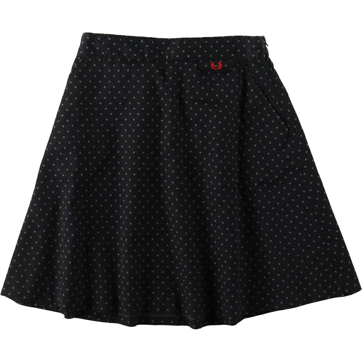 FRED PERRY/フレッドペリー コットン フレア ミニスカート