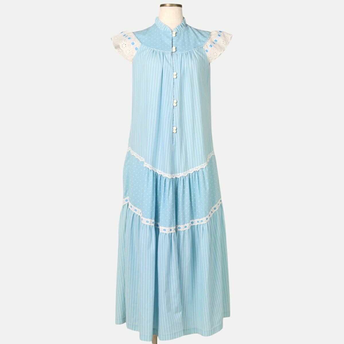 LIBERTY HOUSE Lola jrs. ノースリーブ Aラインワンピース