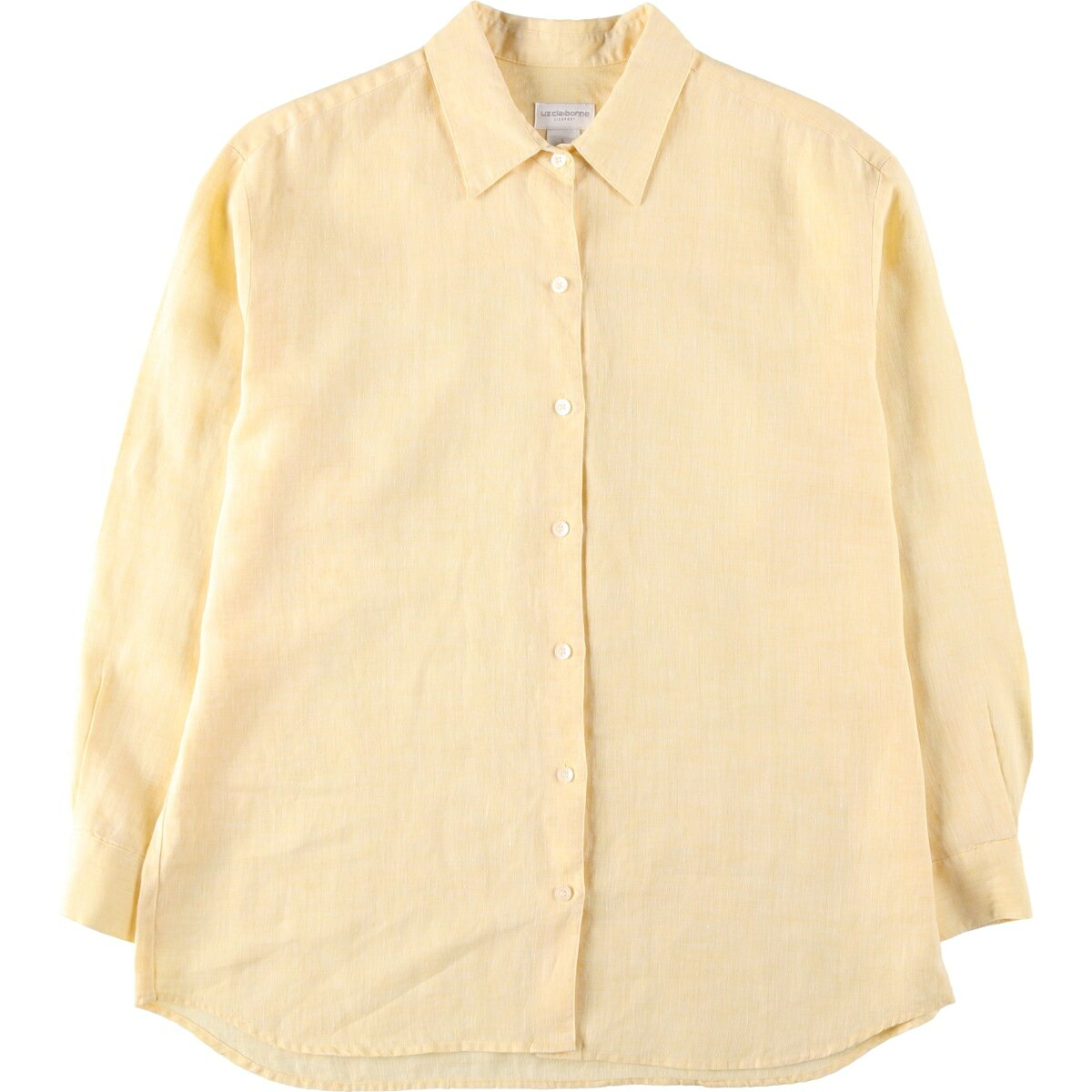 Liz Claiborne/リズクレイボーン LIZPORT 長袖 リネンシャツ