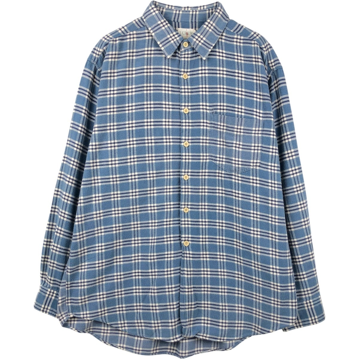 J.Crew/ジェイクルー 長袖 ライトネルチェックシャツ