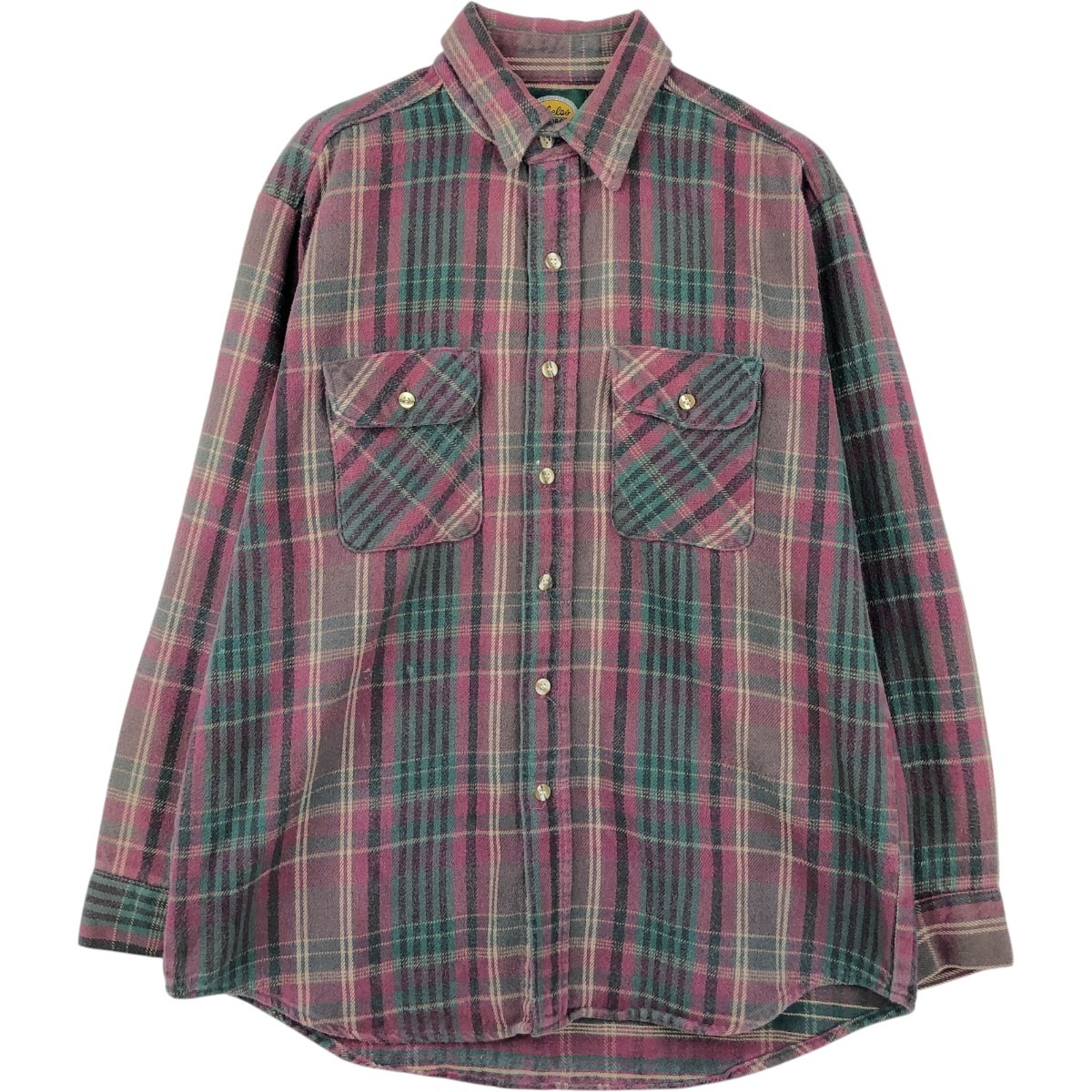 Cabelas/カベラス 長袖 フランネルチェックシャツ
