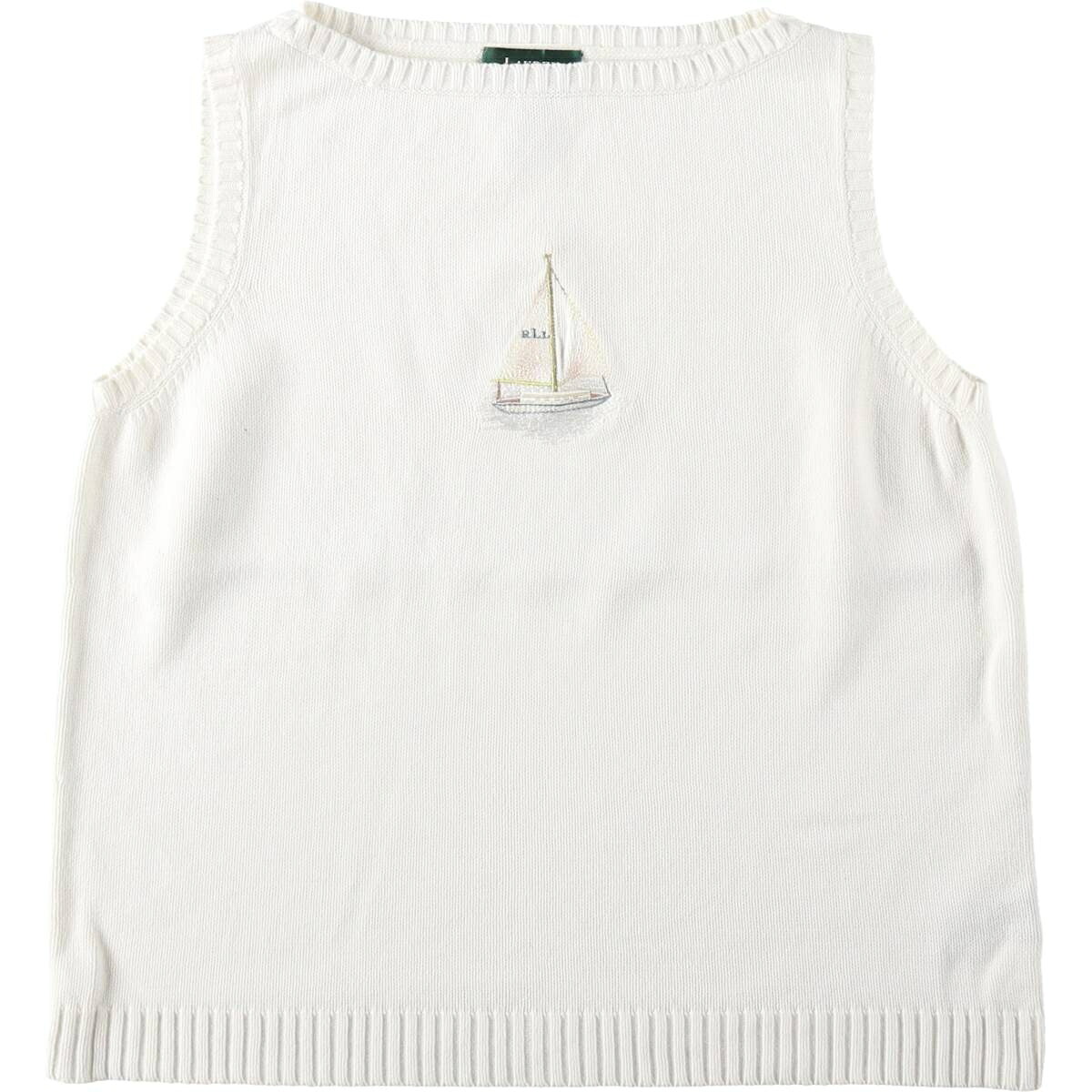 Ralph Lauren/ラルフローレン LAUREN ローレン コットンニットベスト