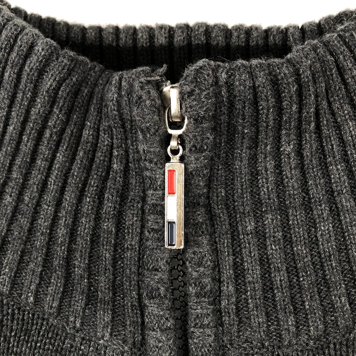TOMMY HILFIGER/トミーヒルフィガー コットンニットハーフジップセーター