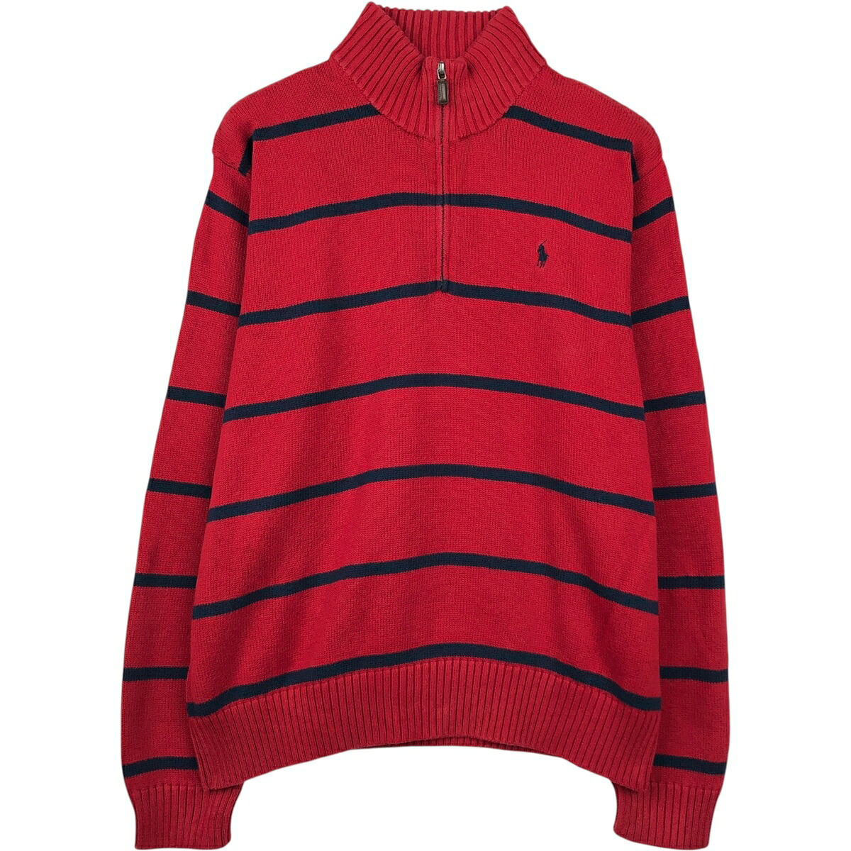 Ralph Lauren/ラルフローレン POLO by Ralph Lauren コットンニットハーフジップセーター