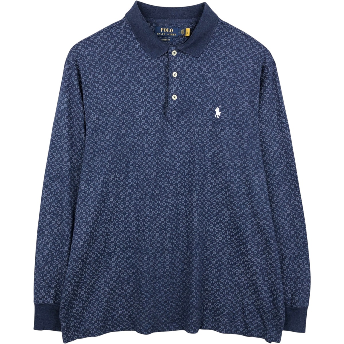 Ralph Lauren/ラルフローレン POLO RALPH LAUREN CLASSIC FIT 長袖 ポロシャツ