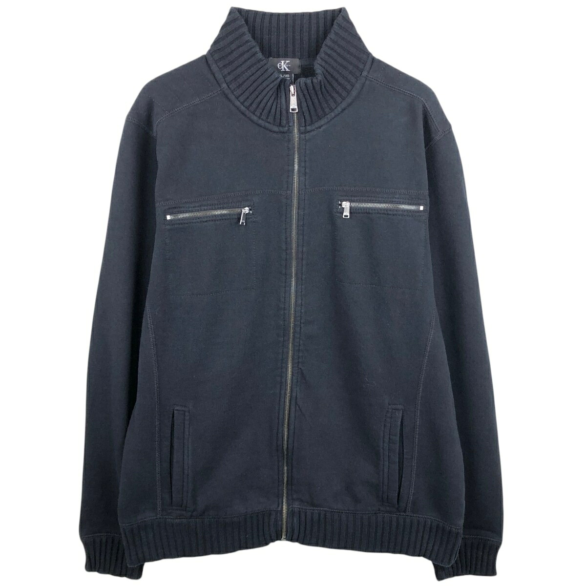 Calvin klein/カルバンクライン フルジップスウェットシャツ トレーナー