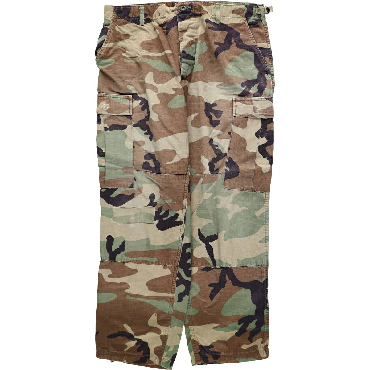 TROUSERS HOT WEATHER WOODLAND CAMOUFLAGE PATTERN COMBAT ミリタリー カーゴパンツ コンバットパンツ