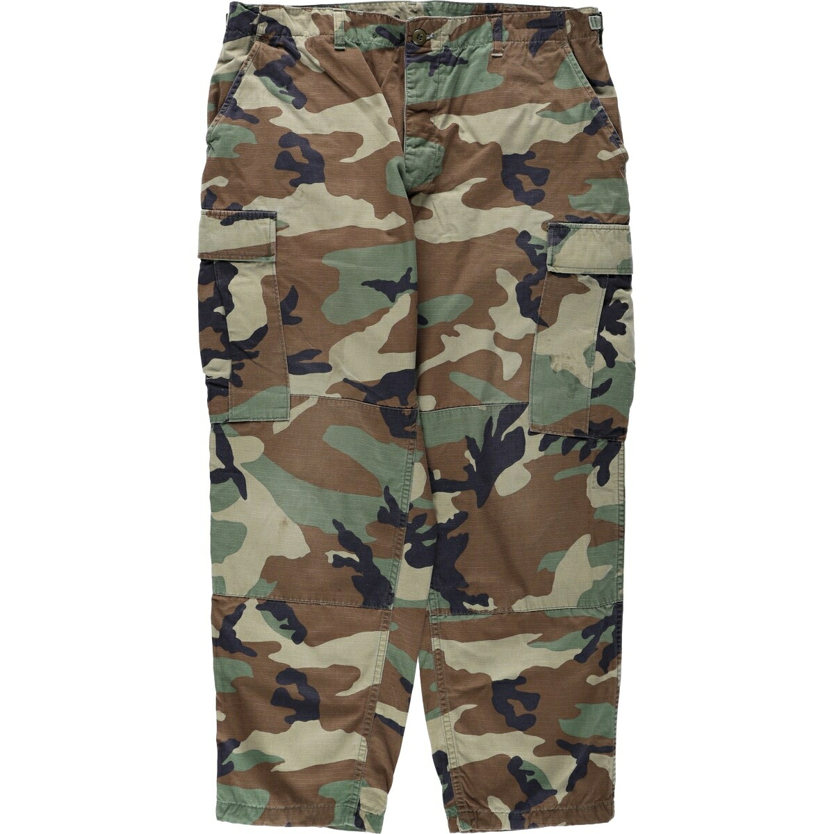 TROUSERS HOT WEATHER WOODLAND CAMOUFLAGE PATTERN COMBAT ミリタリー カーゴパンツ コンバットパンツ