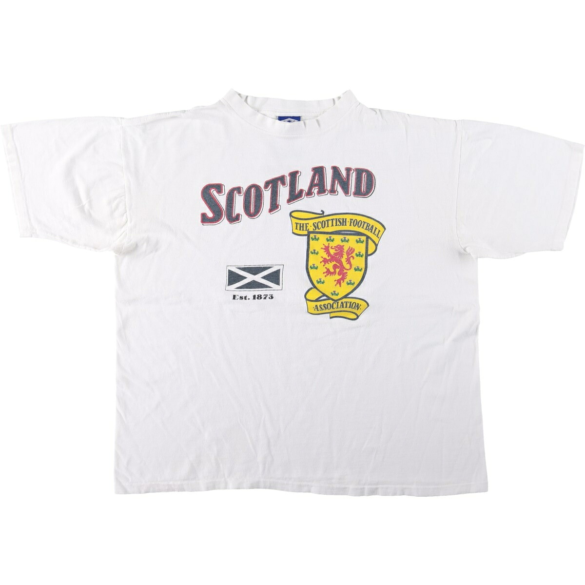 UMBRO/アンブロ 青タグ スポーツプリントTシャツ