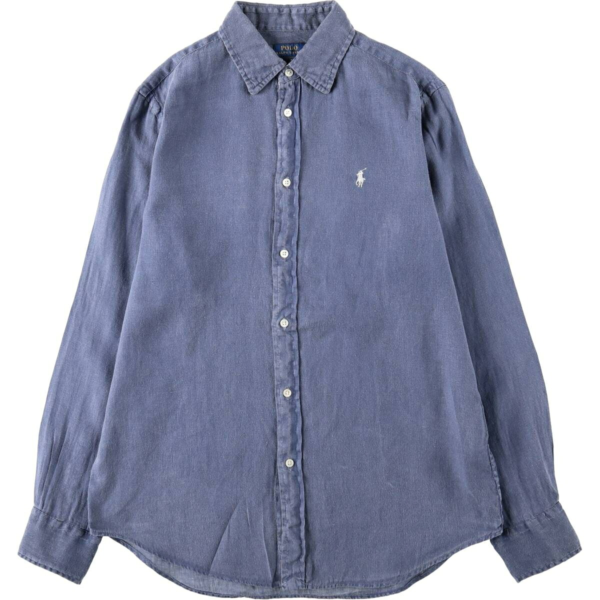 Ralph Lauren/ラルフローレン RELAXED FIT 長袖 リネンシャツ