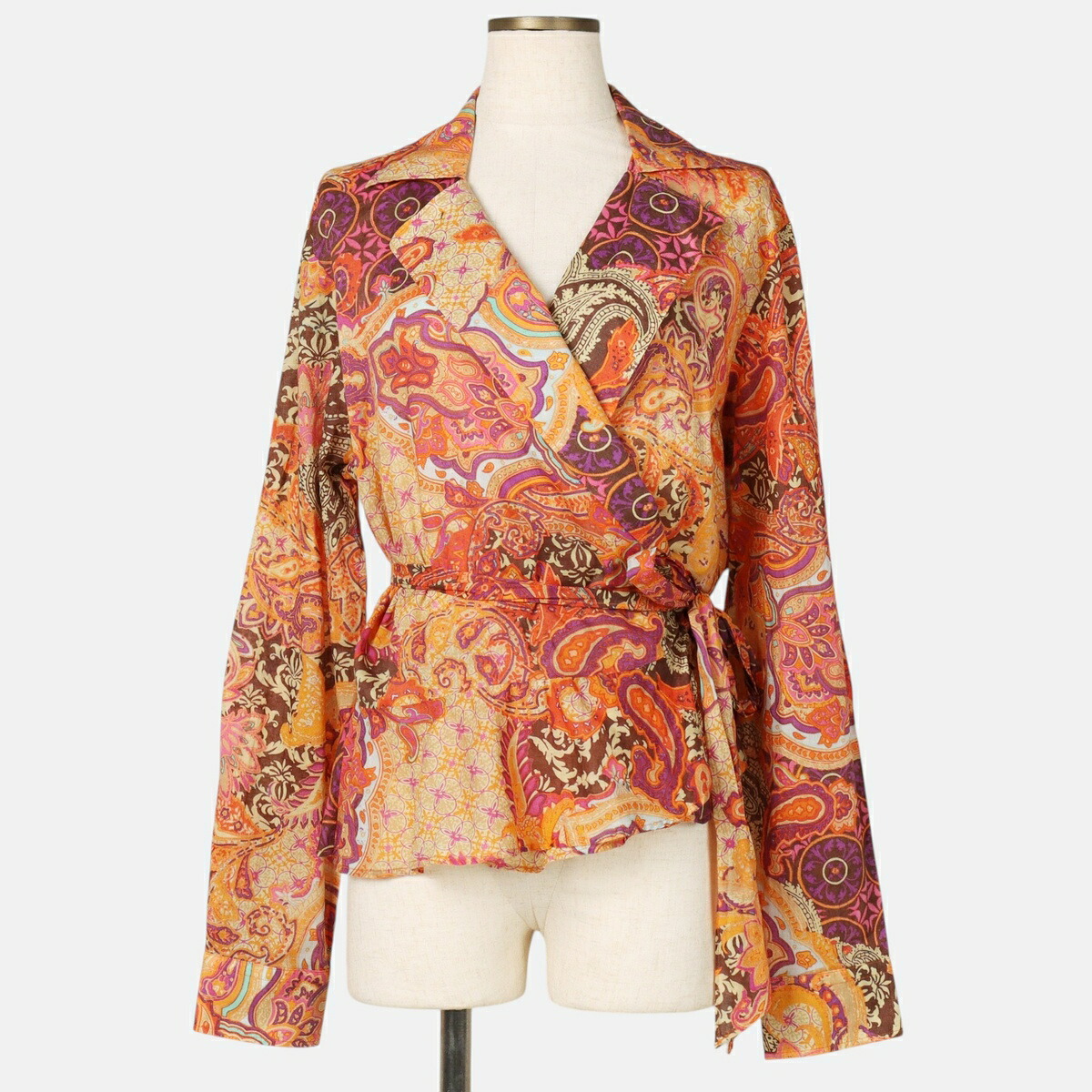 Ralph Lauren/ラルフローレン LAUREN ローレン 長袖 オープンカラーシャツ