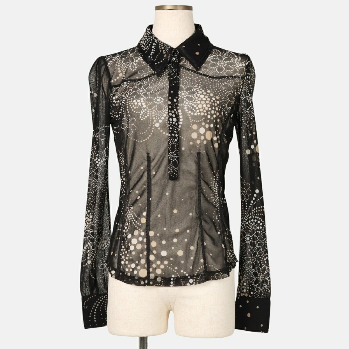 MEXX 長袖 シースルーシャツ
