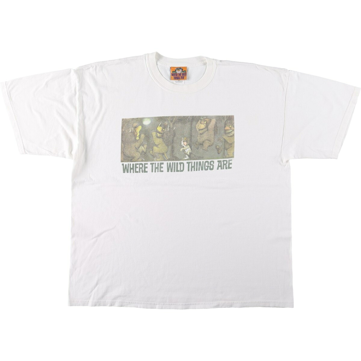 WHERE THE WILD THINGS ARE かいじゅうたちのいるところ キャラクタープリントTシャツ