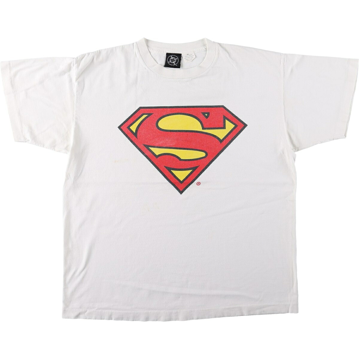 DC COMICS SUPERMAN スーパーマン キャラクタープリントTシャツ
