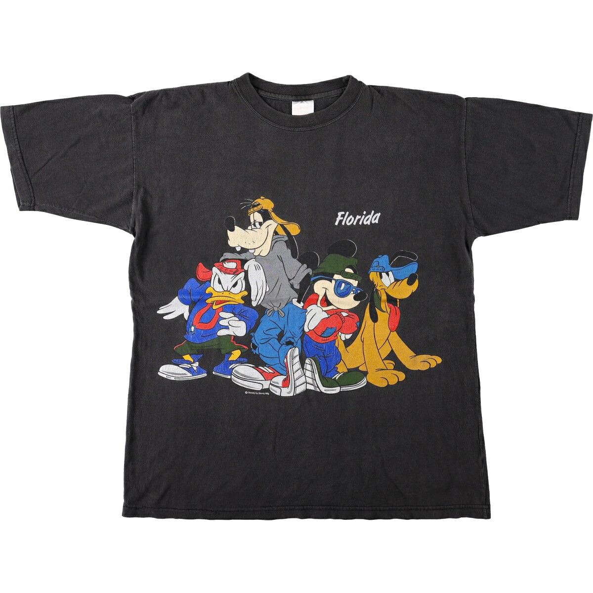 SHERRY'S DISNEY ディズニー キャラクタープリントTシャツ