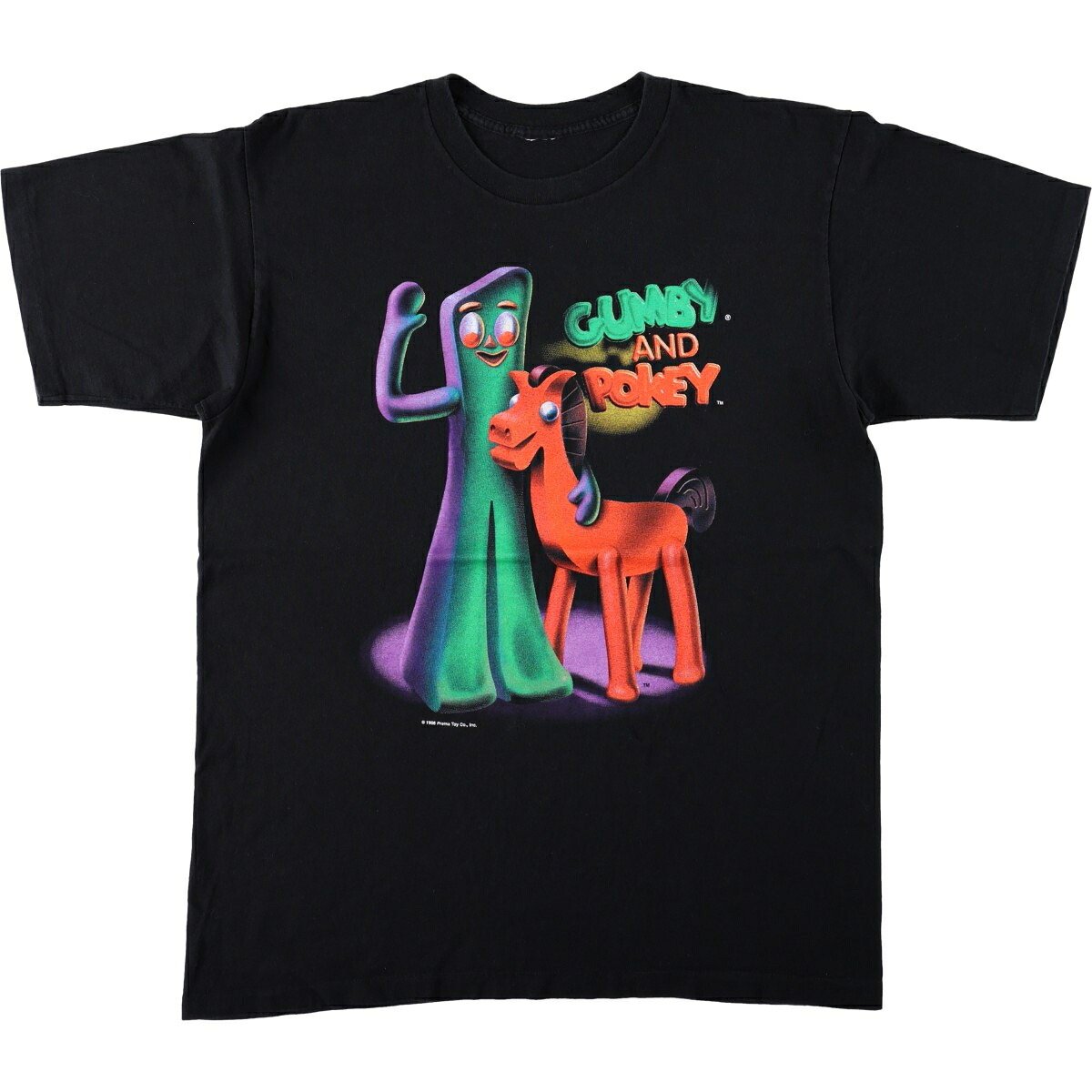GUMBY ガンビー アニメ キャラクタープリントTシャツ