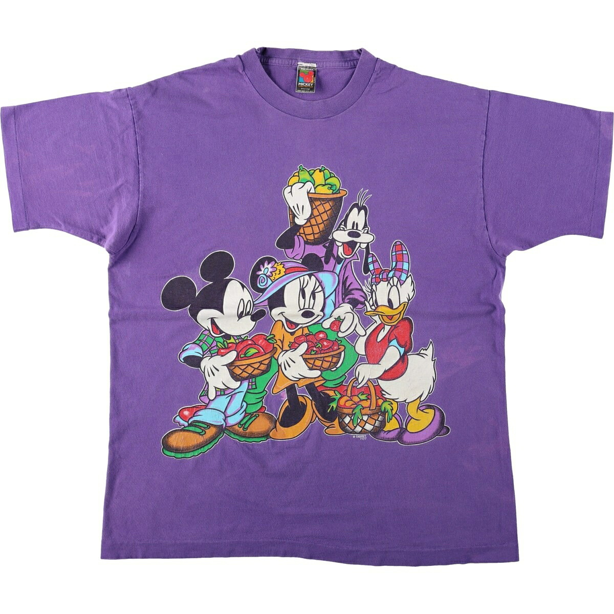 MICKEY UNLIMITED DISNEY ディズニー キャラクタープリントTシャツ