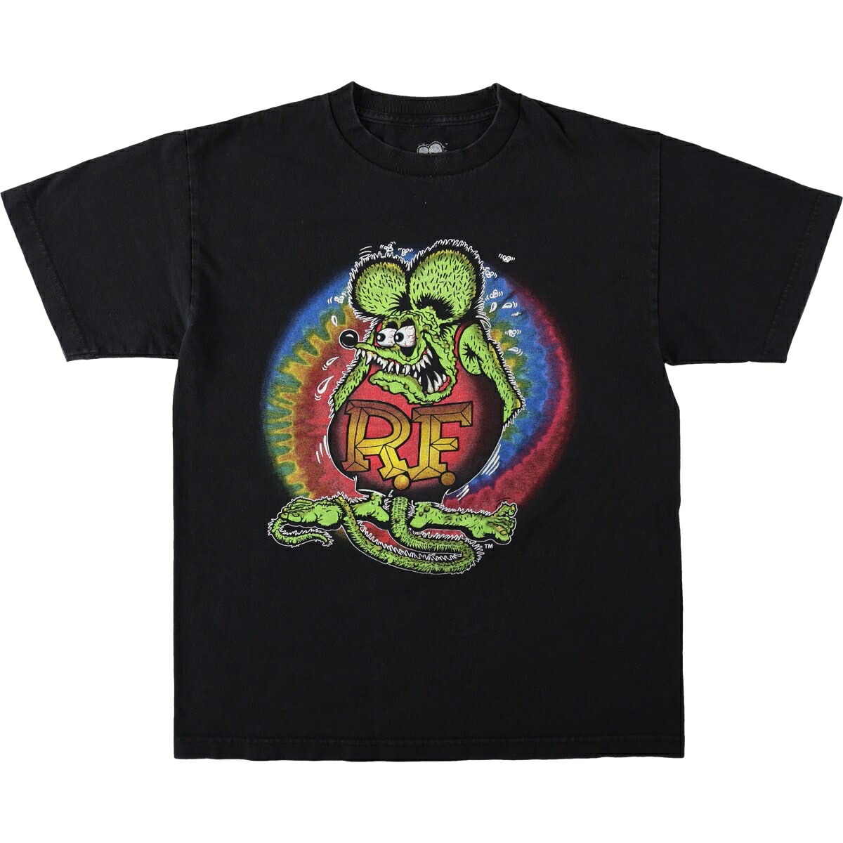 RAT FINK ラットフィンク キャラクタープリントTシャツ