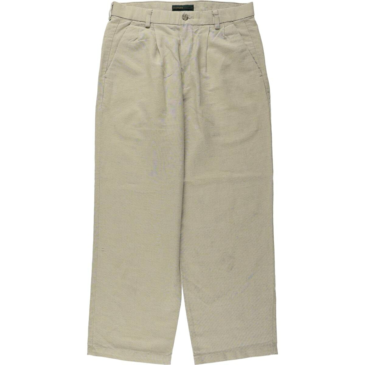 DOCKERS/ドッカーズ PREMIUM リネンパンツ スラックス