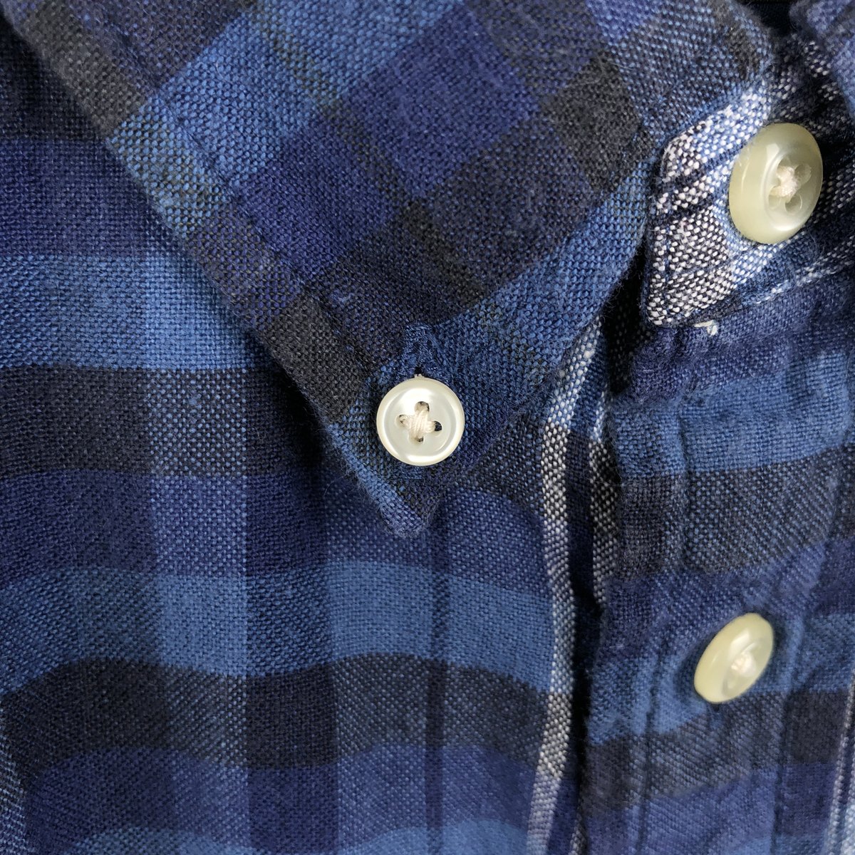 古着 ラルフローレン Ralph Lauren チェック柄 ボタンダウン 半袖 コットン×リネンシャツ レディースL相当 /eaa665658 【中古】 【260809】 【ADEL/アデル】