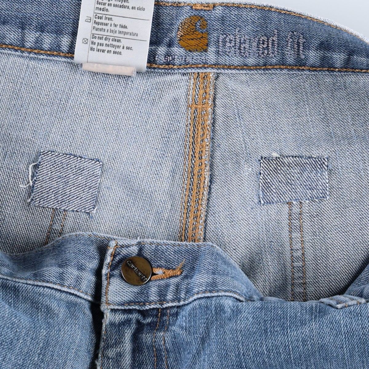 古着 カーハート Carhartt RELAXED FIT デニムペインターパンツ メンズw35相当 /eaa665954 【中古】 【260824】