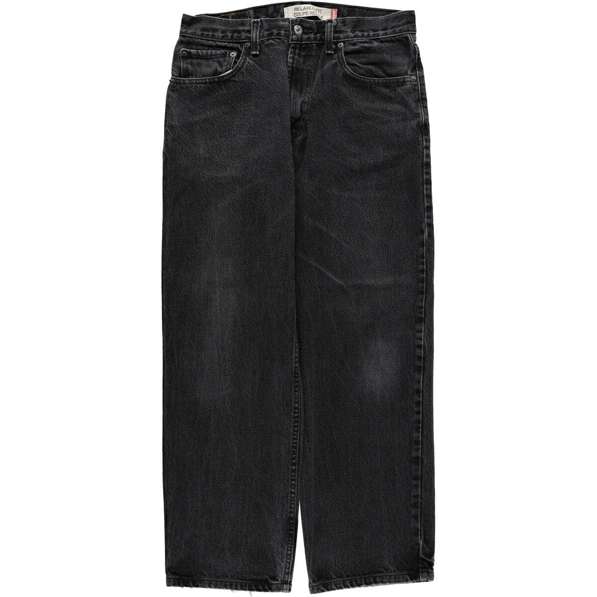 Levi's/リーバイス 550 RELAXED FIT COUPE RELAX ブラックデニム テーパードデニムパンツ