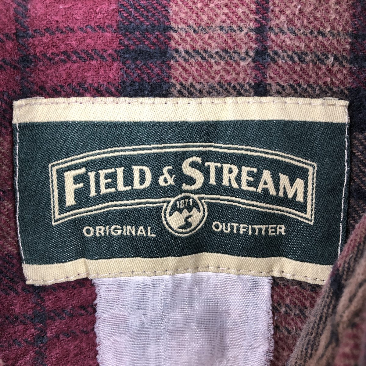 古着 フィールドアンドストリーム FIELD&STREAM 長袖 フランネルチェックシャツ メンズM相当 /eaa666084 【中古】 【260822】